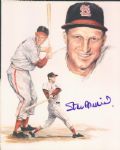 1980s Stan Musial St. Louis Cardinals Signed 8 x 10 Photo - JSA 