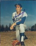 1980s Sandy Koufax Los Angeles Dodgers Signed 8" x 10" Photo - JSA 