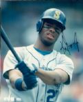 1980s 500 Home Run Club Signed 8 x 10 Photo Lot of 7 w/ Hank Aaron Mike Schmidt Ernie Banks Ken Griffey Jr. Reggie Jackson  - JSA 