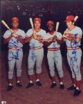 1980s Cincinnati Reds Big Red Machine Signed 8 x 10 - Lot of 10 w/ (2) Rose (3) Joe Morgan One Group Photo Gullet & Griffey Sr. - JSA 