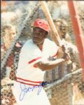 1980s Cincinnati Reds Big Red Machine Signed 8 x 10 - Lot of 10 w/ (2) Rose (3) Joe Morgan One Group Photo Gullet & Griffey Sr. - JSA 