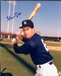 1980s New York Yankees Signed 8 x 10 - Lot of 48 w/ Rickey Henderson Catfish Hunter Don Mattingly Yogi Berra Ron Guidry Posada  EACH PHOTOGRAPHED  - JSA 