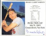 1980s Hall of Fame Hitters & Others Signed 8 x 10 - Lot of 25 EACH PHOTOGRAPHED w/Willie Stargell Maz Ashburn Doby Herman - JSA 