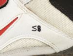 1996 Derrick Thomas Kansas City Chiefs Game Worn Cleats (MEARS Auction LOA) 