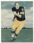 1960s Henry Jordan Green Bay Packers Signed Cut w/Photo - One of Toughest Hall of Fame Autographs Large Signature - JSA 