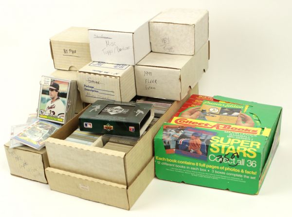 1980s-90s Topps Baseball Extras Unopened Packs and Everything Else in Between Almost 7000 Cards