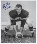 1960s Jim Ringo & Tommy Crutcher Green Bay Packers Signed 8 x 10 Photo - Lot of 2 - JSA