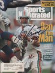 1990s Football Greats Signed Photo & Magazine- Dan Marino SI Y.A. Tittle Wesley Walker Jim Brown 8 x 10 - JSA 