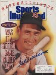1990 Ted Williams Boston Red Sox Signed Sports Illustrated Magazine - JSA 