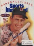 1990 Ted Williams Boston Red Sox Signed Sports Illustrated Magazine - JSA