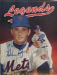 1989-91 Nolan Ryan Texas Rangers Signed Legends Magazine - Lot of 2 - JSA 