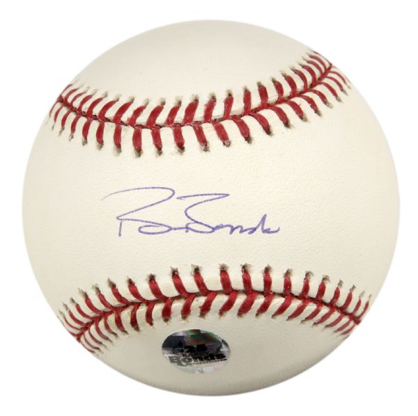 2000s Barry Bonds San Franciso Giants Single Signed OML (Selig) Baseball w/Bonds LOA & JSA 