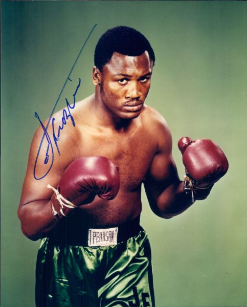 1980s Joe Frazier Signed 8" x 10" Photo - JSA 