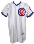 1983 Fergie Jenkins Chicago Cubs Game Worn Signed Jersey Final Season (MEARS A10 & JSA)