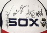 1984 Chicago White Sox Multi Signed Cap LaMarr Hoyt Tom Paciorek Mike Squires - MEARS Auction LOA