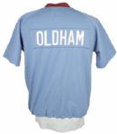 1987-88 Jawann Oldham Sacremento Kings Game Worn Warmup Uniform (MEARS Auction LOA)
