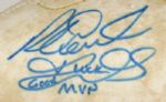 1985 Richard Dent & Dennis McKinnon Chicago Bears Signed Commemorative Football - JSA