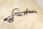 1985 Richard Dent & Dennis McKinnon Chicago Bears Signed Commemorative Football - JSA
