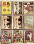 1957-81 Topps Baseball Card Collection - Over 775 Cards w/Babe Ruth Thurman Munson Clemente Rose  MOST 1960s