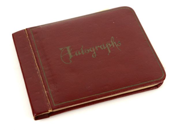 1970s Appleton Foxes Related Signed Autograph Book Incl. Earl Weaver Burt Lancaster Incl. Jane Weaver Letter - MEARS Auction LOA