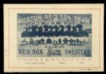 1915 High Grade World Series Program - Boston Red Sox vs. Philadelphia A's Babe Ruth's First World Series Appearance Rare Program Unscored