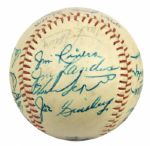 1960 Chicago White Sox Team Signed Baseball w/19 Sigs. Incl. Ted Kluszewski Sweet Spot & Nellie Fox Bold Signatures - JSA 