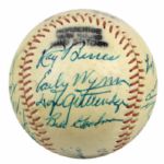 1960 Chicago White Sox Team Signed Baseball w/19 Sigs. Incl. Ted Kluszewski Sweet Spot & Nellie Fox Bold Signatures - JSA 