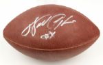 1990s Walter Payton Chicago Bears Signed ONFL (Tagliabue) Football Gorgeous Signature - JSA