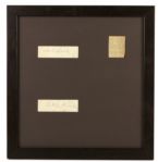 1940 Nile Kinnick University of Iowa Signed Cut Display - TOUGHEST HEISMAN AUTOGRAPH Fresh to Hobby - JSA