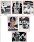 1983 The Warren Spahn Milwaukee Braves Signed Set - Lot of 4 - JSA