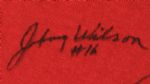 1960s-70s Toronto Red Wings Signed Jersey - Norm Ullman Al Arbour Red Kelly & Johnny Wilson Who Played For Red Wings & Maple Leafs  3 HOFers - JSA 
