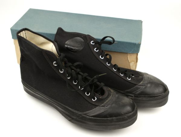 1950s Frank Leahy Notre Dame Coach Endorsed Keds Shoes In Original Box 
