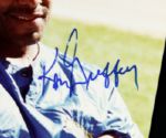 1989 Ken Griffey Jr. & Sr. Seattle Mariners Signed Beckett Magazine w/ Bob Feller & Griffey Jr./Sr. Signed 8 x 10 Photo - JSA 