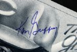 1989 Ken Griffey Jr. & Sr. Seattle Mariners Signed Beckett Magazine w/ Bob Feller & Griffey Jr./Sr. Signed 8 x 10 Photo - JSA 