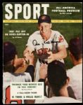 19564 Al Rosen Cleveland Indians Signed SPORT Magazine Newsstand Edition - JSA 