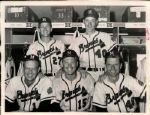 1950s circa Milwaukee Braves “St. Petersburg Times” Original 6.5 x 8.5 News Photo (“St. Petersburg” Hologram/MEARS LOA)