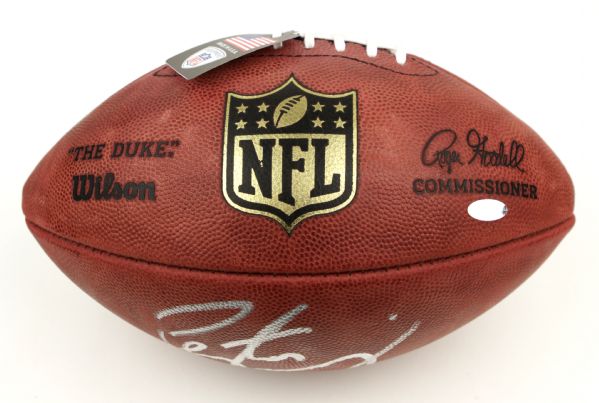 2000s Peyton Manning Indianapolis Colts Signed ONFL (Godell) Football - Steiner Hologram & Certificate 