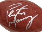 2000s Peyton Manning Indianapolis Colts Signed ONFL (Godell) Football - Steiner Hologram & Certificate 