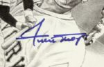 1989 Willie Mays San Francisco Giants & Ernie Banks Chicago Cubs Signed Beckett Magazine - JSA 