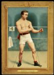 1911 Johnny Coulon Turkey Red T3 Cabinet Card 