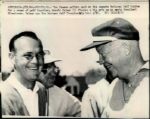 1950 Arnold Palmer and Dwight Eisenhower “Seattle Times” Original 6.5 x 8.75 News Photo (“Seattle Times” Hologram/MEARS LOA)