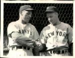 1937 Rival New York Pitchers “Seattle Times” Original 6.5 x 8.5 News Photo (“Seattle Times” Hologram/MEARS LOA)