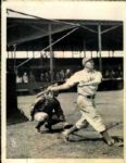 1940 Roy Cullenbine Brooklyn Dodgers “Seattle Times” Original 6.5 x 8.5 News Photo (“Seattle Times” Hologram/MEARS LOA)
