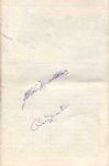 1981 Billy Martin New York Yankees & Eddie Mathews Milwaukee Braves Signed Spring Training Scorecard - JSA