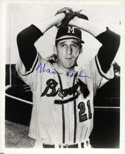 1953-65 Milwaukee Braves Signed 8" x 10" Photo - Lot of 11 w/Joe Adcock Warren Spahn Bob Buhl Red Schoedienst - JSA 