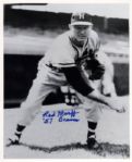 1953-65 Milwaukee Braves Signed 8 x 10 Photo - Lot of 11 w/Joe Adcock Warren Spahn Bob Buhl Red Schoedienst - JSA 