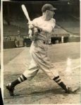 1939 Doc Cramer Boston Red Sox “Seattle Times” Original 6 x 8 News Photo (“Seattle Times” Hologram/MEARS LOA)