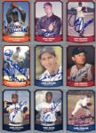 1988 Baseball Legends Signed Card - Lot of 18 w/ Monte Irvin George Kell Joe Adcock Warren Spahn Brooks Robinson - JSA