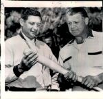 1954 Early Wynn and Jimmie Foxx “Seattle Times” Original 8 x 8.5 News Photo (“Seattle Times” Hologram/MEARS LOA)