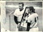 1950-60 New York Yankees “Seattle Times” Original News Photo (“Seattle Times” Hologram/MEARS LOA) - Lot of 30